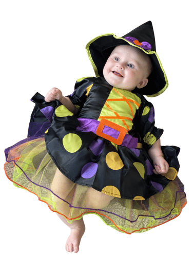 Baby Witch Fancy Dress Costume