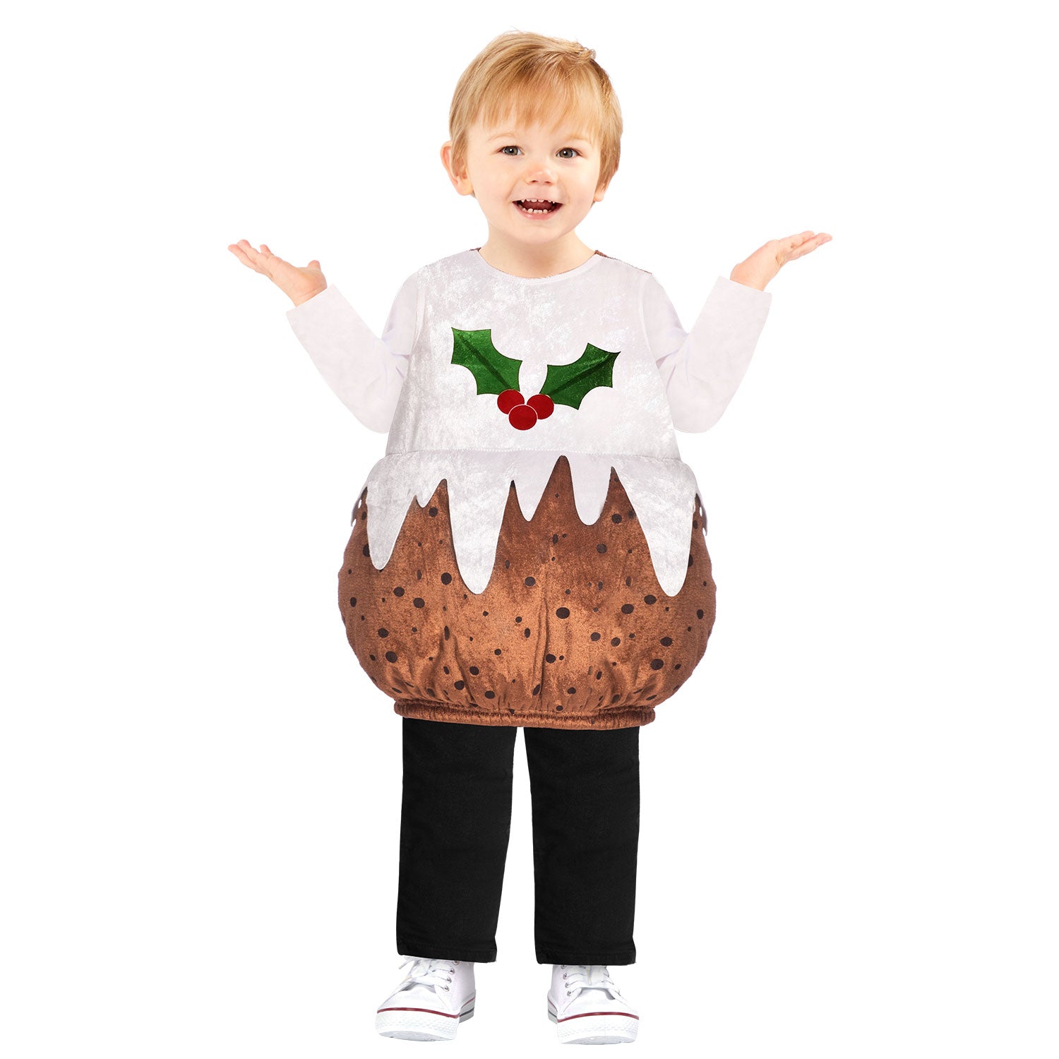 Christmas Pudding Baby Toddler Fancy Dress Costume Once Upon A