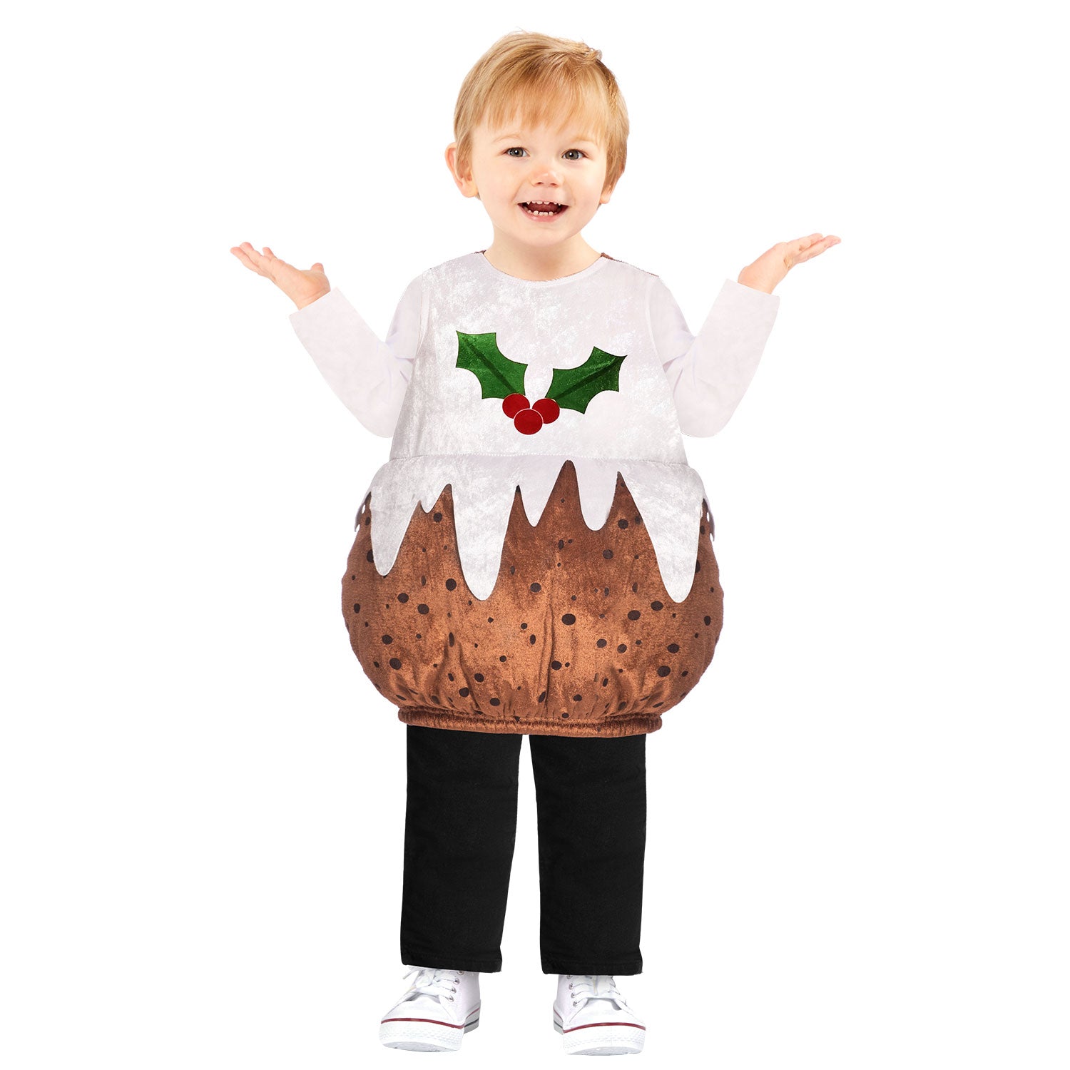 Christmas Pudding Baby & Toddler Fancy Dress Costume