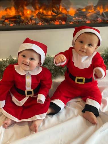 Mrs Clause Baby & Toddler Fancy Dress Costume