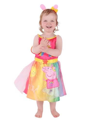 Peppa Pig Rainbow Fairy Fancy Dress Costume