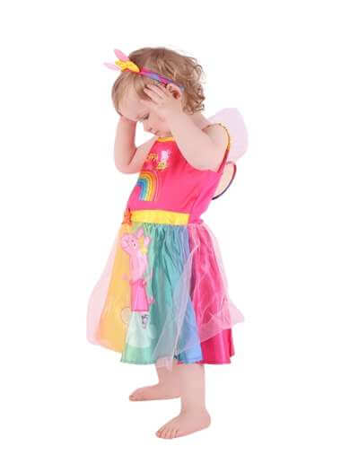 Peppa Pig Rainbow Fairy Fancy Dress Costume