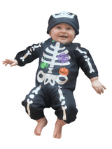 Baby Skeleton Fancy Dress Costume