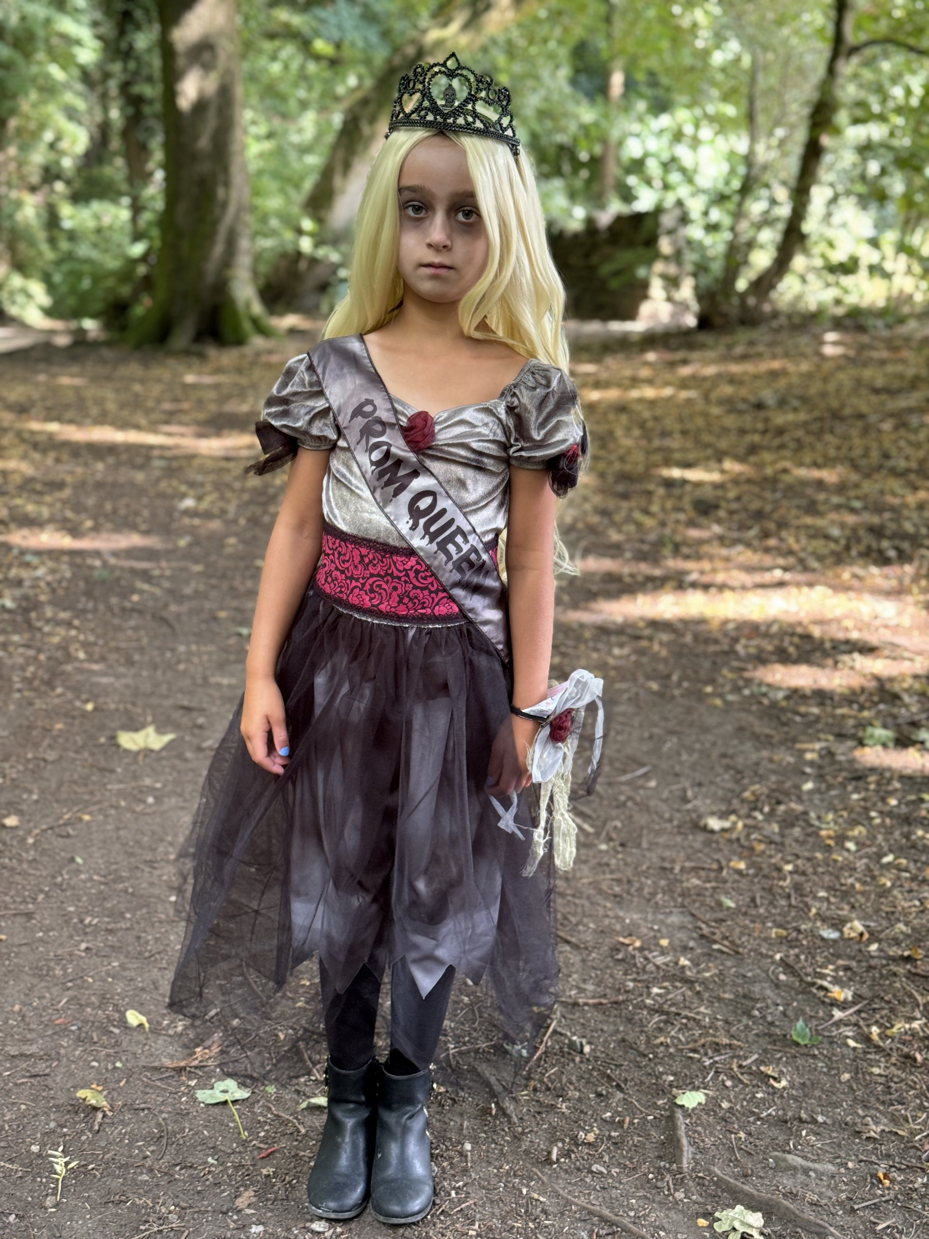 Prom Queen Zombie Girls Fancy Dress Costume Once Upon A Dream