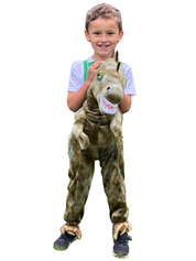 Roarsome Dinosaur Ride On Costume With Lights and Sounds