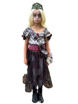 Prom Queen Zombie Fancy Dress Costume