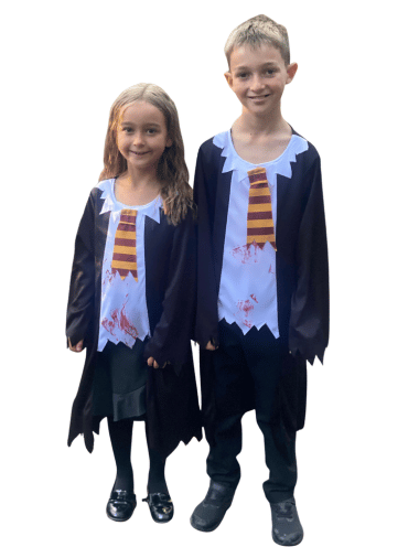 Student Zombie Fancy Dress Costume