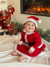 Mrs Clause Baby & Toddler Fancy Dress Costume