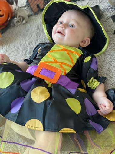 Baby Witch Fancy Dress Costume