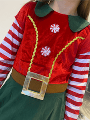 Elf Dress Kids Fancy Dress Costume