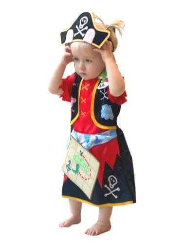 Peppa Pig Pirate Dress Fancy Dress Costume