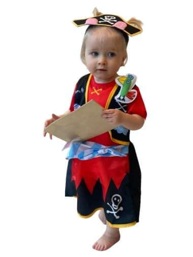 Peppa Pig Pirate Dress Fancy Dress Costume