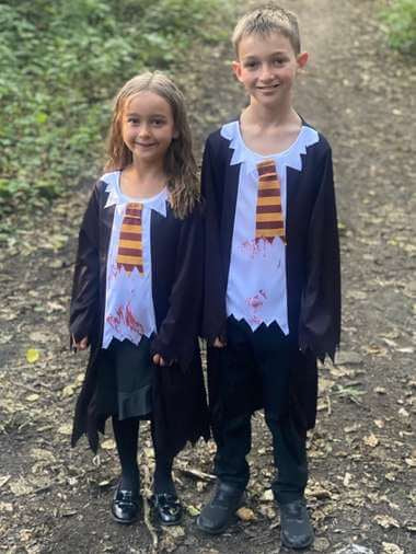 Student Zombie Fancy Dress Costume